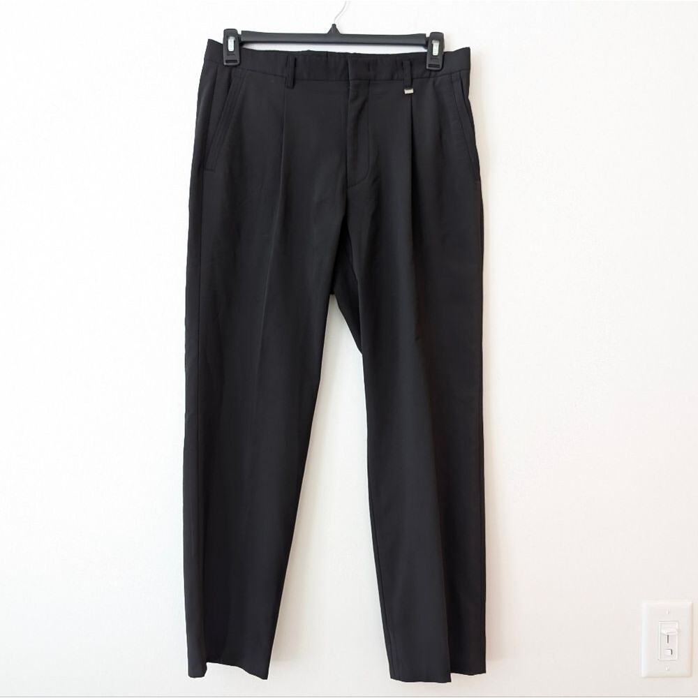 Bogner Mens Black Dress Capri Pants Size 34 X 25.5